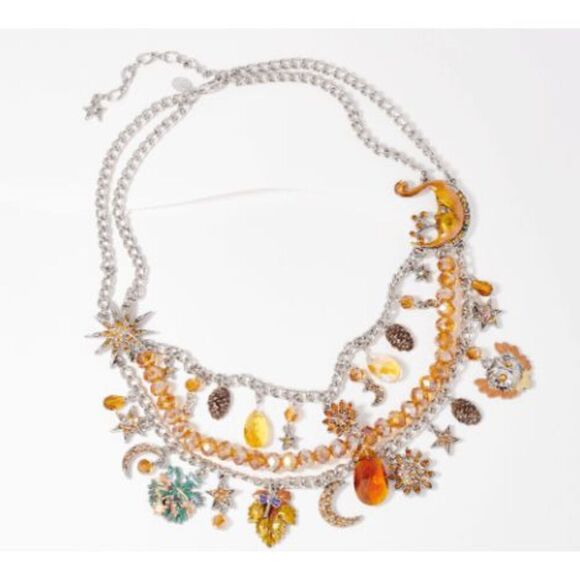 Kirks Folly Autumn Starfire Necklace - Picture 1 of 13